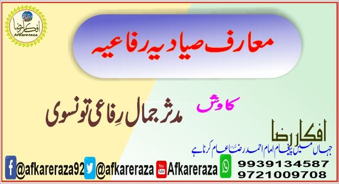 معارف صیادیہ رفاعیہ